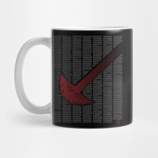 The Pit and the Pendulum - Black Mug